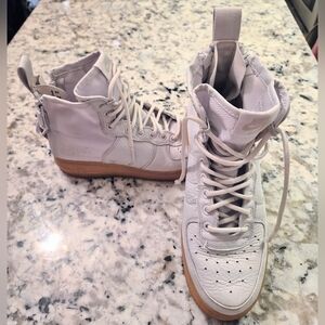 Nike Air Force 1  High-Light Bone Gray Size 7